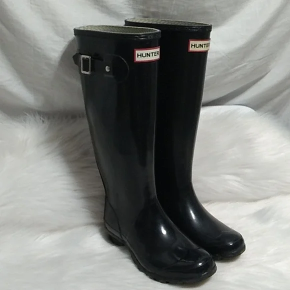 Hunter Boots Gently Worn Sz.5-6 (E-4 CRATE) - Picture 4 of 16